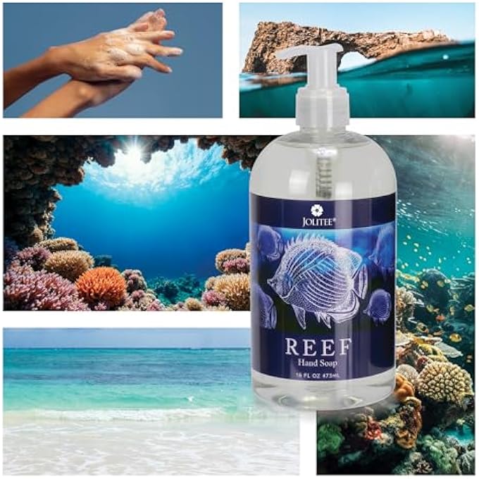 Jolitee (HAND SOAP) - REEF LUXURY SHEA AND COCOA BUTTER WITH SEA KELP EXTRACT (HAND SOAP) - Image 2